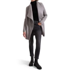Byanca Zip Knitted Coat Women Coats & Jackets