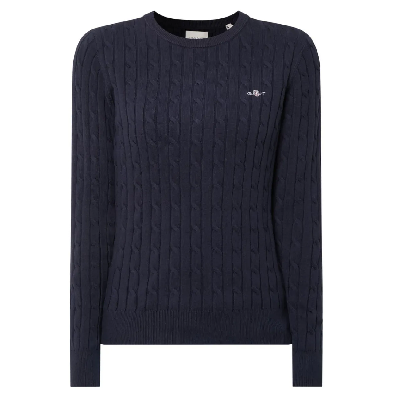 Sale Cable Knit Logo Sweater Women Sweaters & Cardigans