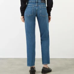 Outlet Calie Straight-Leg Jeans Women Denim
