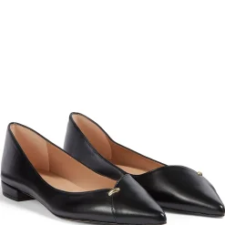 Online Cally Metal Nugget Leather Flats Women Flats
