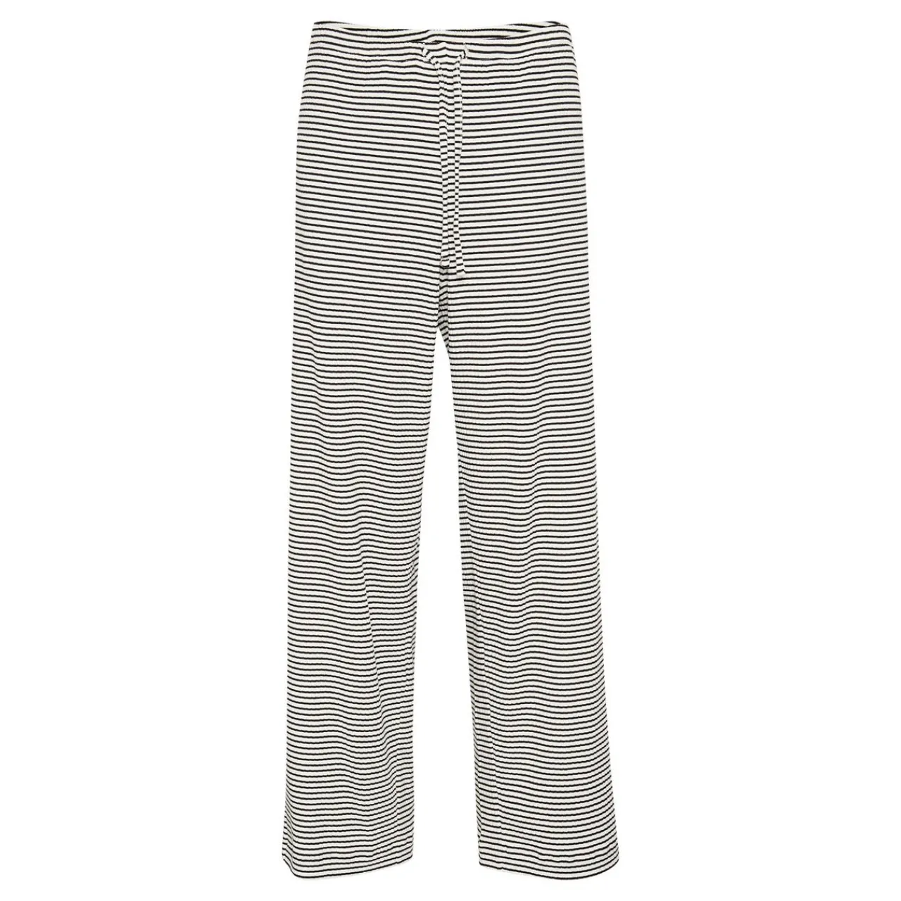 Online Calva High-Rise Striped Trousers Women Trousers & Shorts