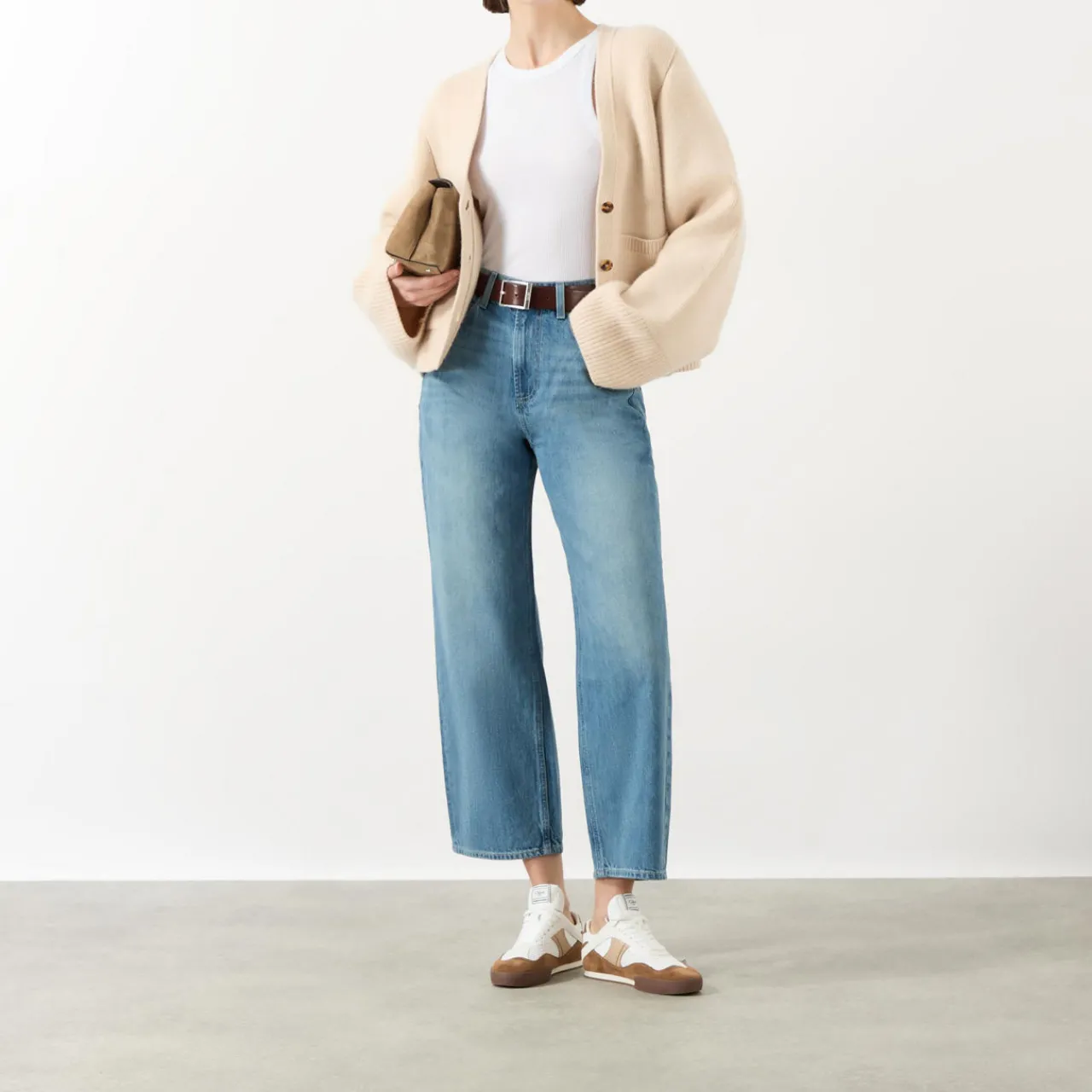 Hot Cameron High-Rise Wide Leg Jeans Women Denim