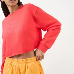 Online Campus Logo Cropped Sweatshirt Women Sweatshirts & Hoodies