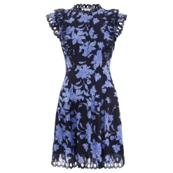 Best Caraline Floral Mini Dress Women Dresses