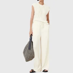 Online Caramin Pleated Wide Leg Trousers Women Trousers & Shorts