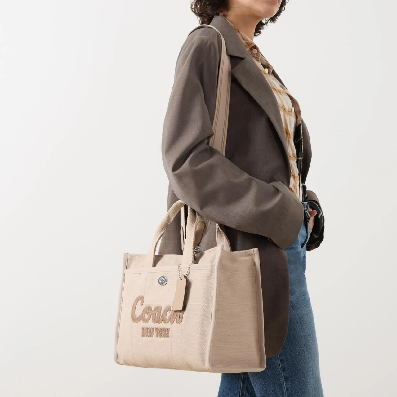 New Cargo Canvas Logo Tote Bag Women Tote Bags