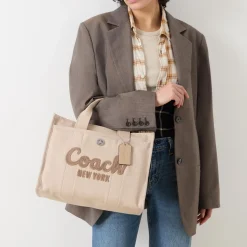 New Cargo Canvas Logo Tote Bag Women Tote Bags