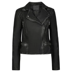 Outlet Cargo Leather Biker Jacket Women Coats & Jackets