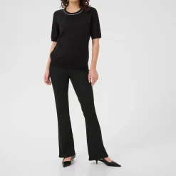 Sale Carly Embellished Knitted Sweater Women Sweaters & Cardigans