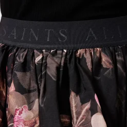 Discount Cavarly Tiered Floral Skirt Women Skirts
