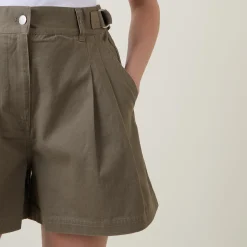 Online Cecile Pleated Shorts Women Trousers & Shorts