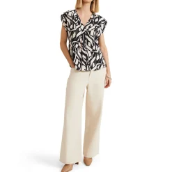Clearance Celyn Print Blouse Women Tops