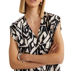 Clearance Celyn Print Blouse Women Tops