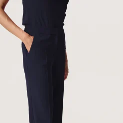 Sale Cewtona Mid-Rise Straight Leg Trousers Women Trousers & Shorts