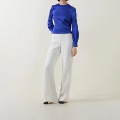 Discount Chantel Solid Blouse Women Tops