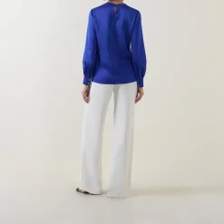 Discount Chantel Solid Blouse Women Tops