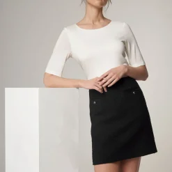 Clearance Charlee Tweed Skirt Women Skirts