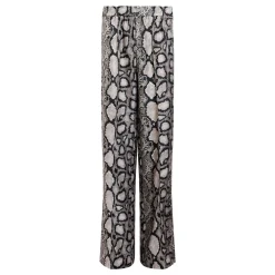 Online Charli High Rise Wide Leg Snake Trousers Women Trousers & Shorts