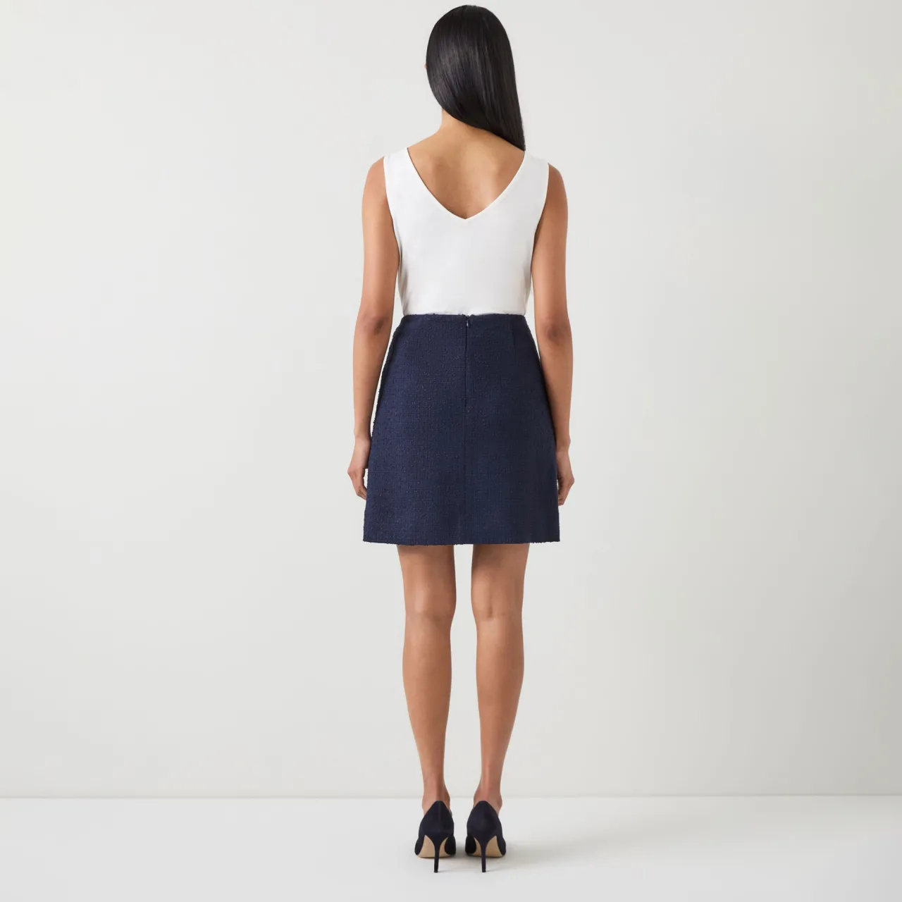 Hot Charlie Tweed Skirt Women Skirts