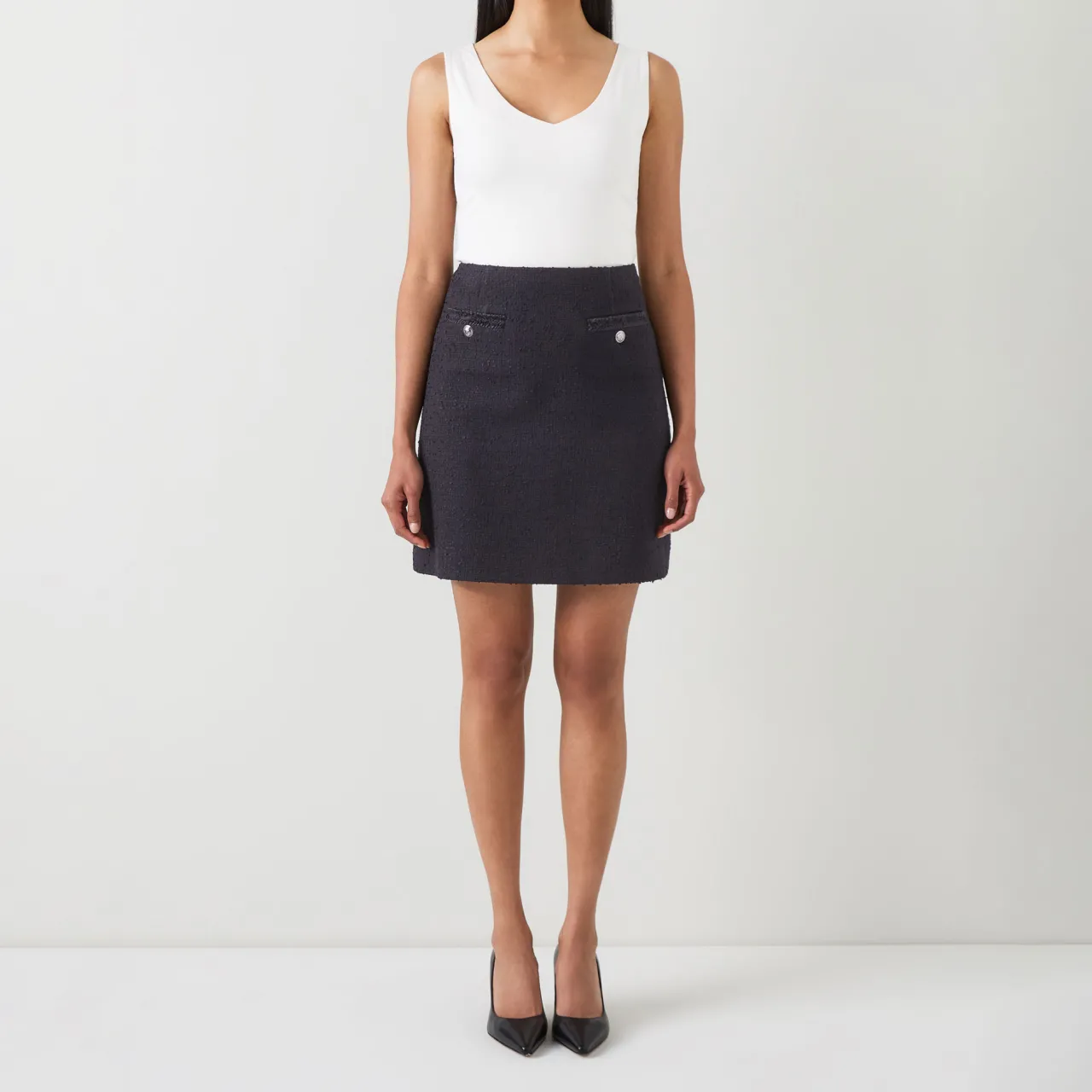 Online Charlie Tweed Skirt Women Skirts