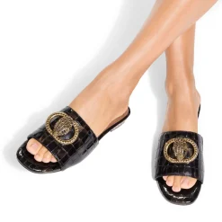 New Chelsea Croc-Effect Sandals Women Sandals