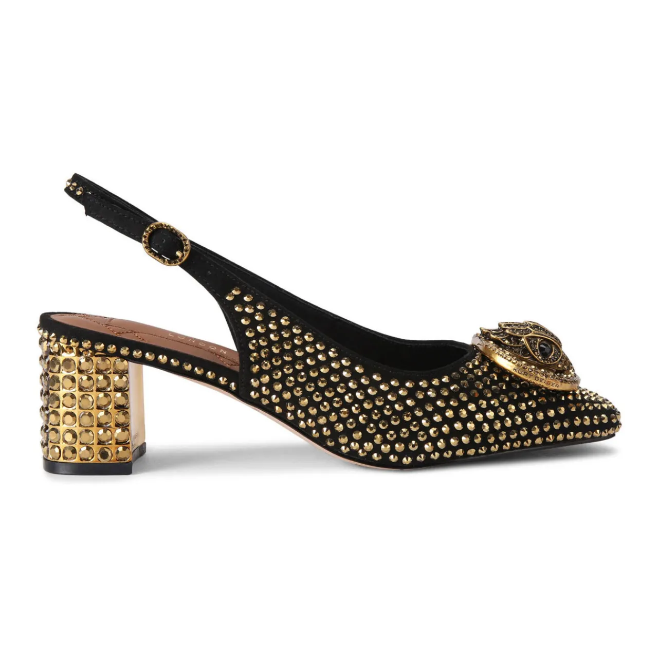 Hot Chelsea Slingback Block Heels Women Heels