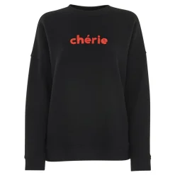 Best Cherie Logo Sweatshirt Women Sweatshirts & Hoodies