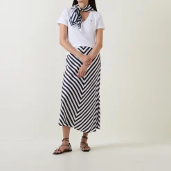 Best Chevron Stripe Skirt Women Skirts
