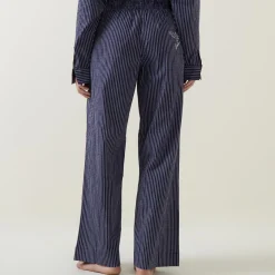 Chicory Striped Pyjama Bottoms Women Sleepwear
