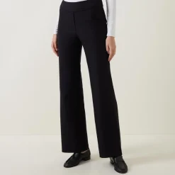 Chloe Mid-Rise Straight Leg Trousers Women Trousers & Shorts