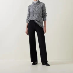 Chloe Mid-Rise Straight Leg Trousers Women Trousers & Shorts