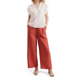 Chrissy Pleated Blouse Women Tops