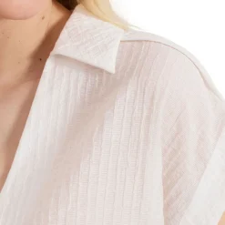 Chrissy Pleated Blouse Women Tops