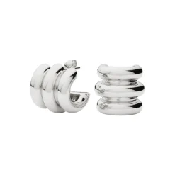 Hot Chubby Triple Small Hoop Earrings Women Earrings