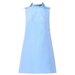 Cielo Shoulder Bows Mini Dress Women Dresses