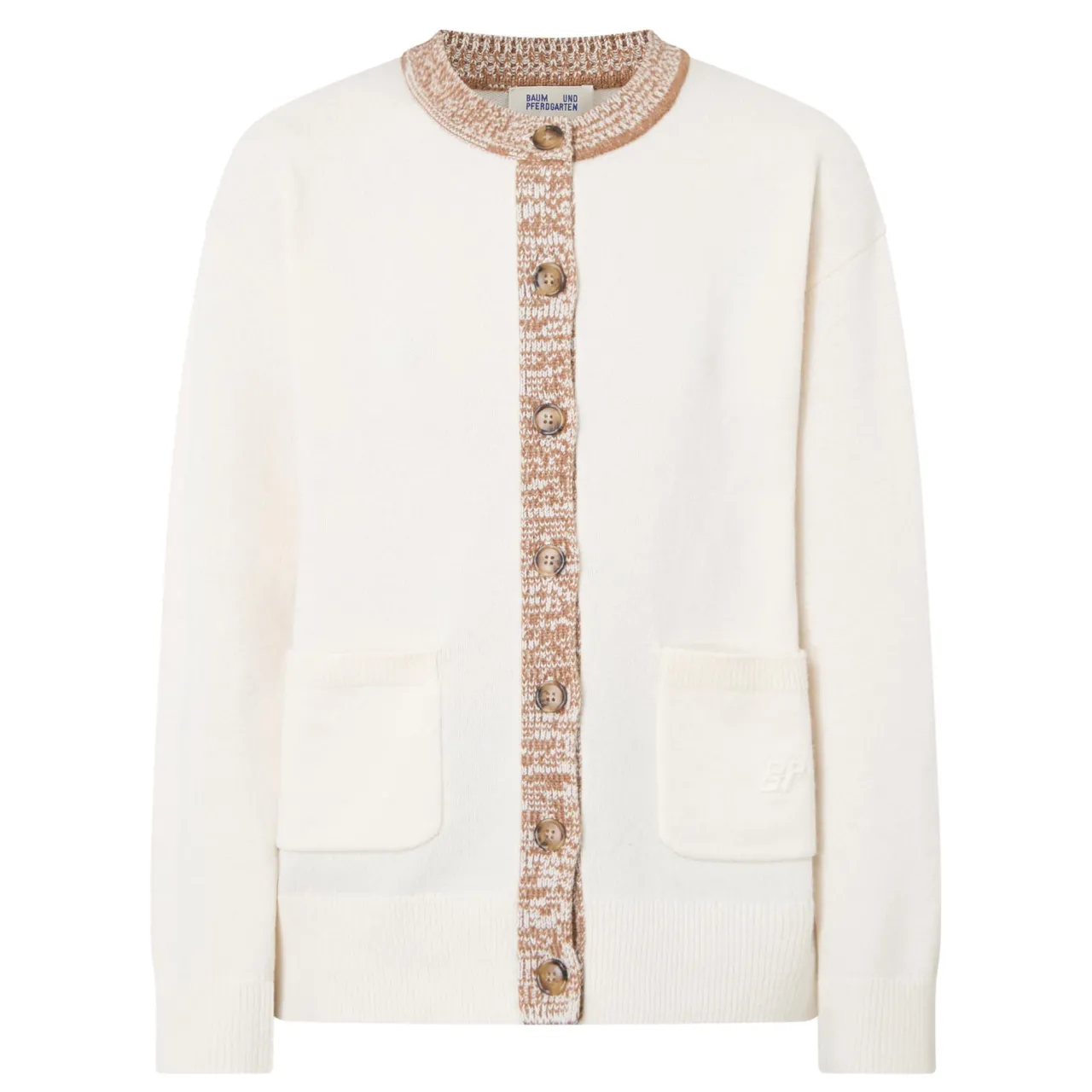 Hot Cindie Contrast Trim Cardigan Women Sweaters & Cardigans