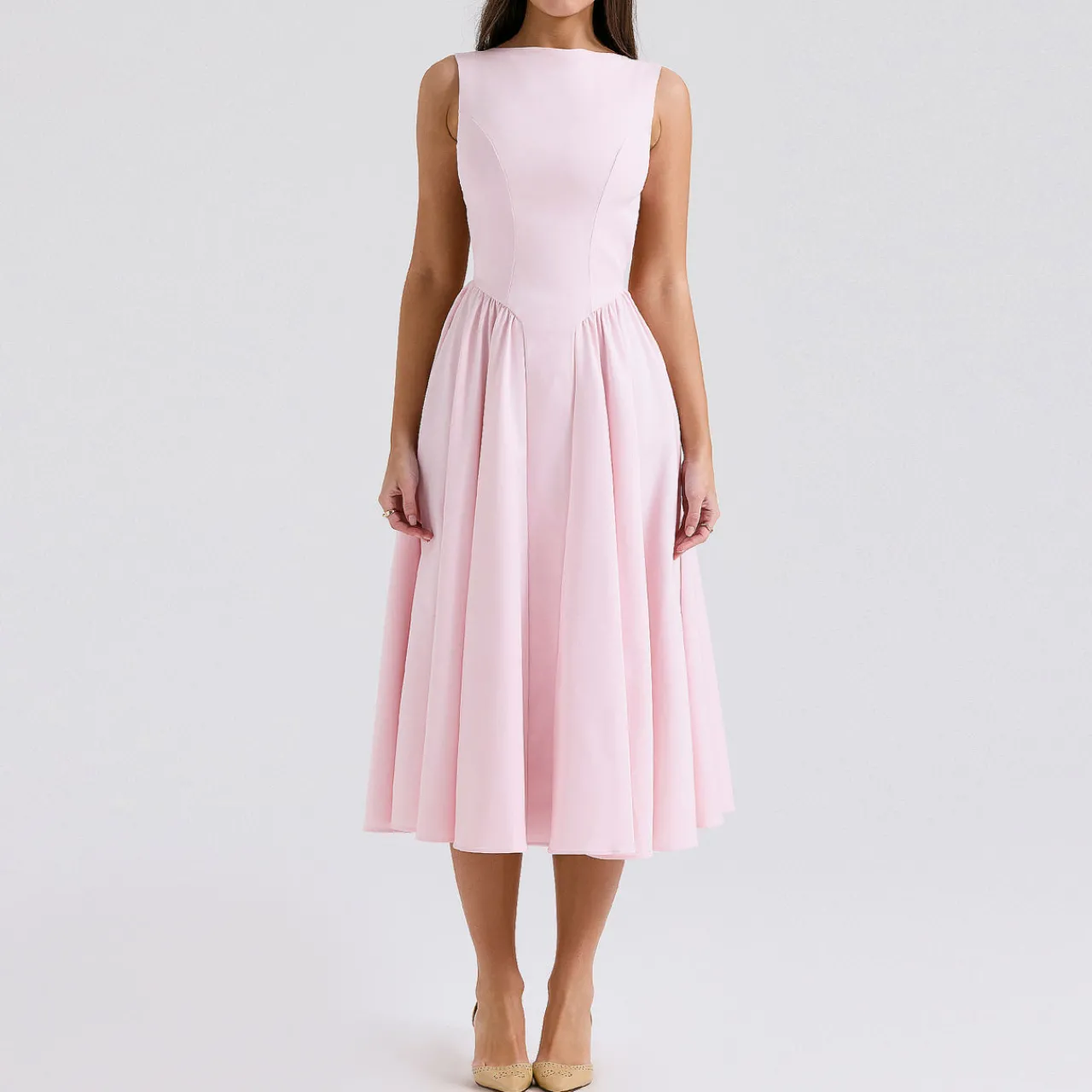 Online Cindy Flared Dress Women Dresses