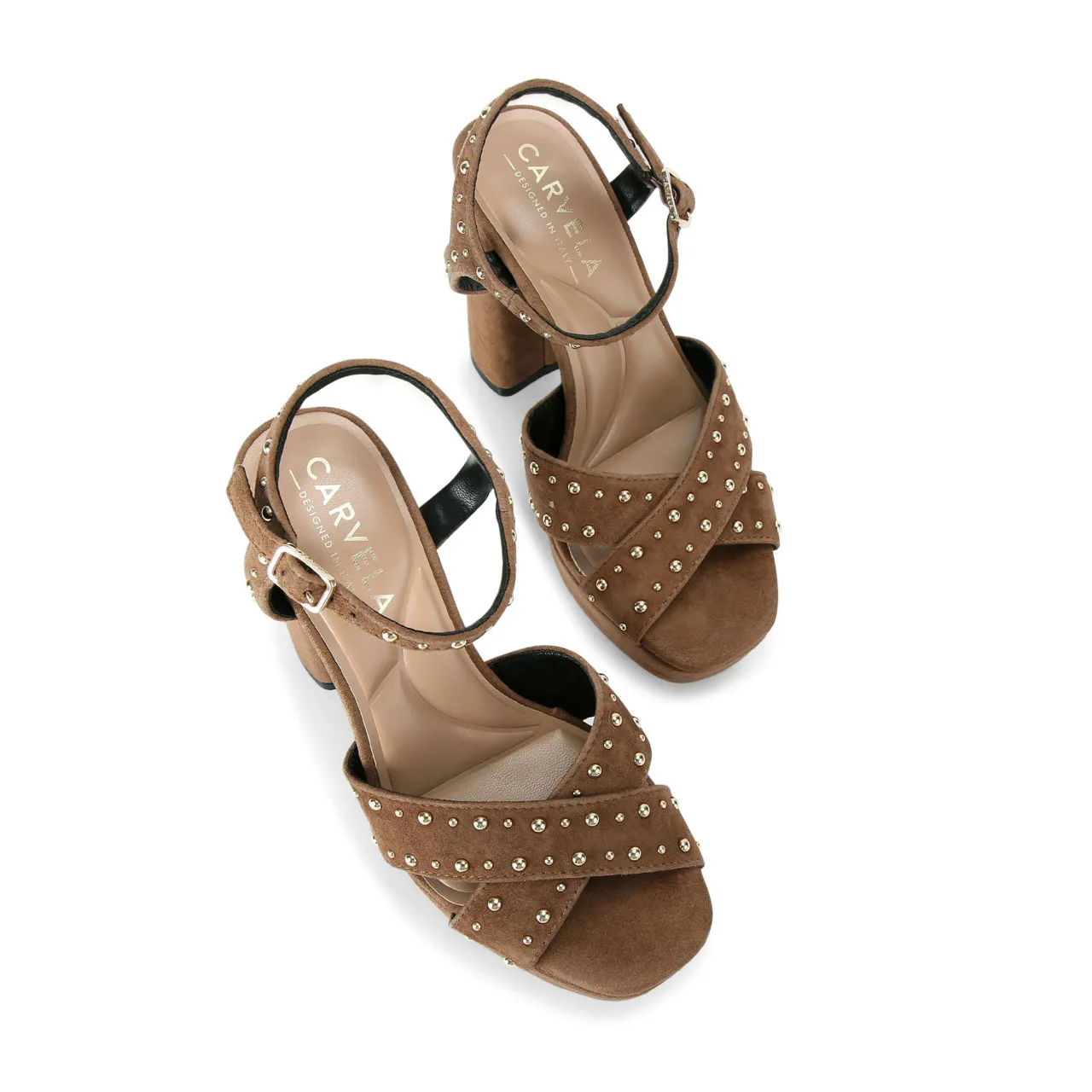 Discount Cinzia Platform Block Heels Women Heels