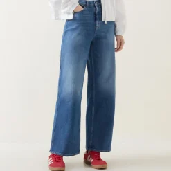 Outlet Claire Wide Leg Jeans Women Denim