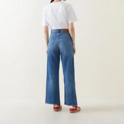 Outlet Claire Wide Leg Jeans Women Denim