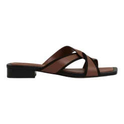 Hot Clara Leather Link-Strap Sandals Women Sandals