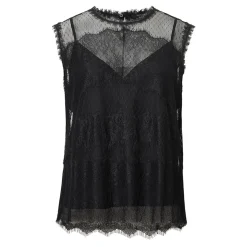 Outlet Clara Sheer Lace Top Women Tops