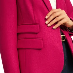 New Clare Single-Breasted Wool Blazer Women Coats & Jackets