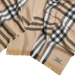 Hot Classic Camel Merino Wool Scarf Women Scarves