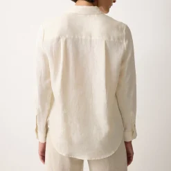Discount Classic Linen Shirt Women Tops
