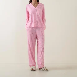 New Classic Logo Print Pyjama Set Women Sleepwear