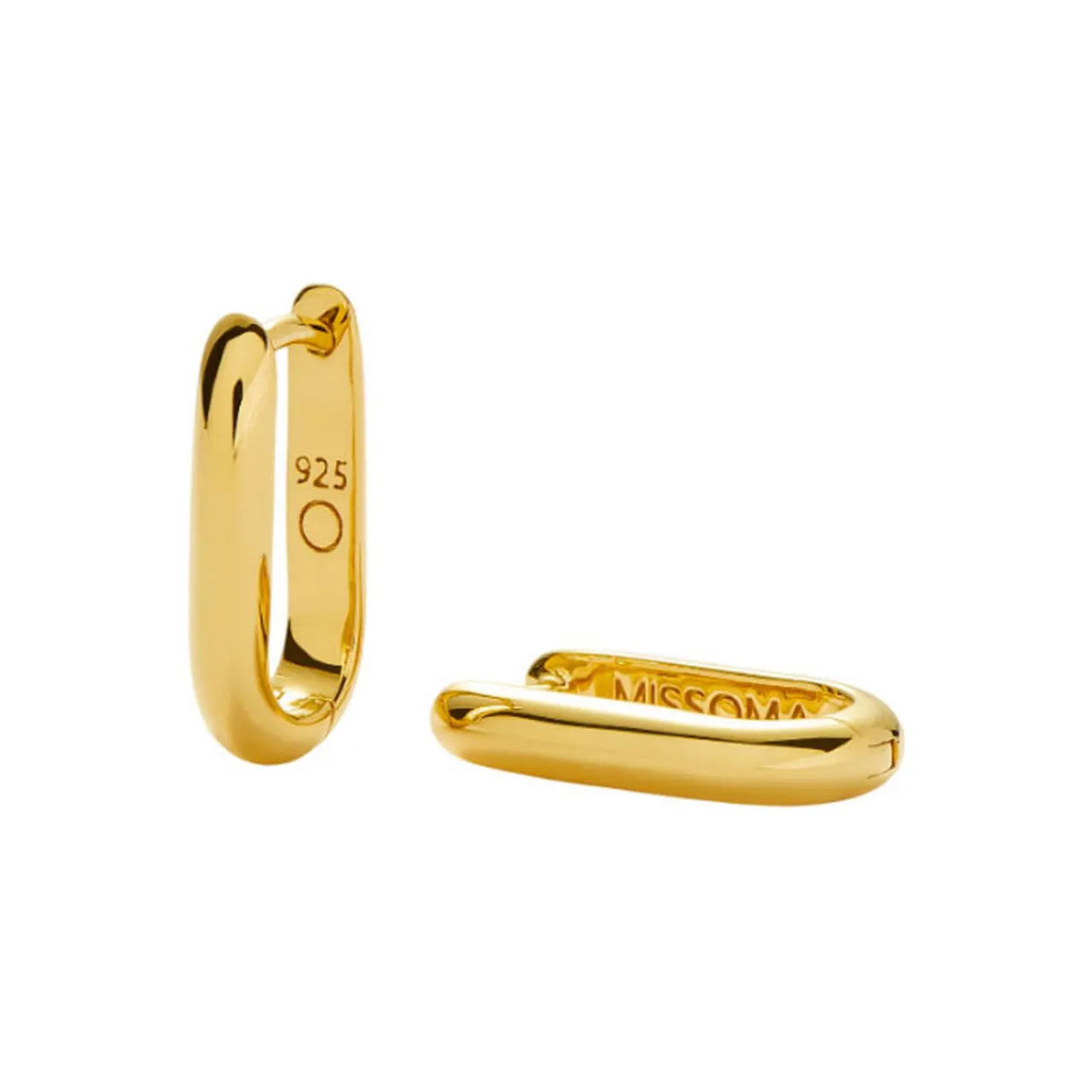 Hot Classic Ovate Hoop Earrings Women Earrings