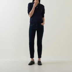 Online Classic Polo Shirt Women Tops