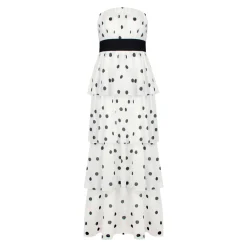 Clearance Claudia Tiered Spot Dress Women Dresses