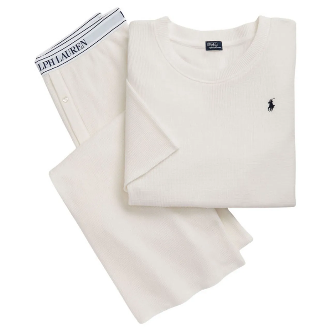 Hot Club Waffle Pony Logo Pyjama Set Women Sleepwear
